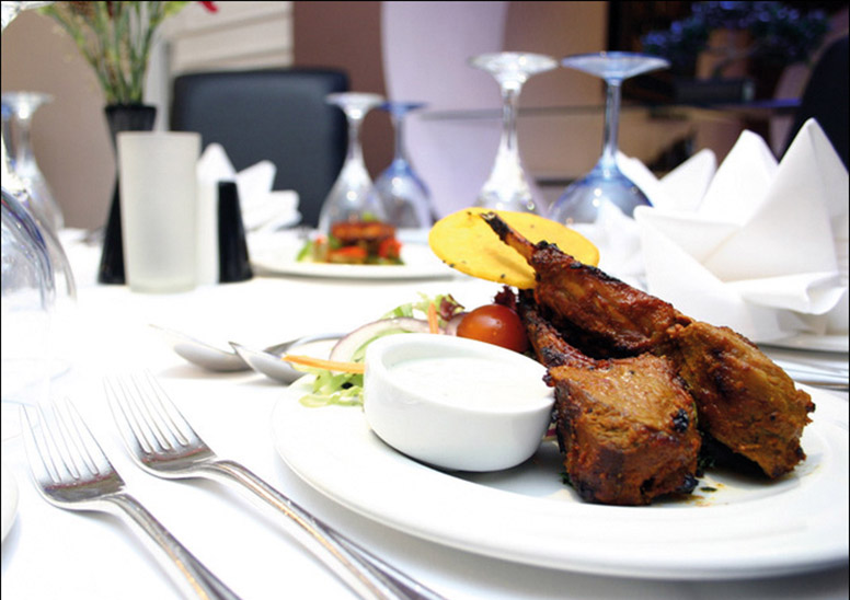 Lamb cutlets Rang Mohol in Sawston