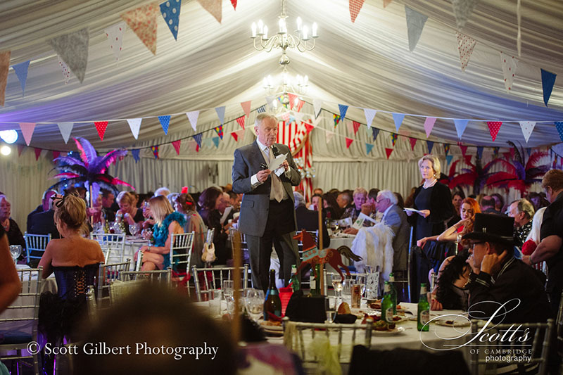 Lord Archer gets the party started