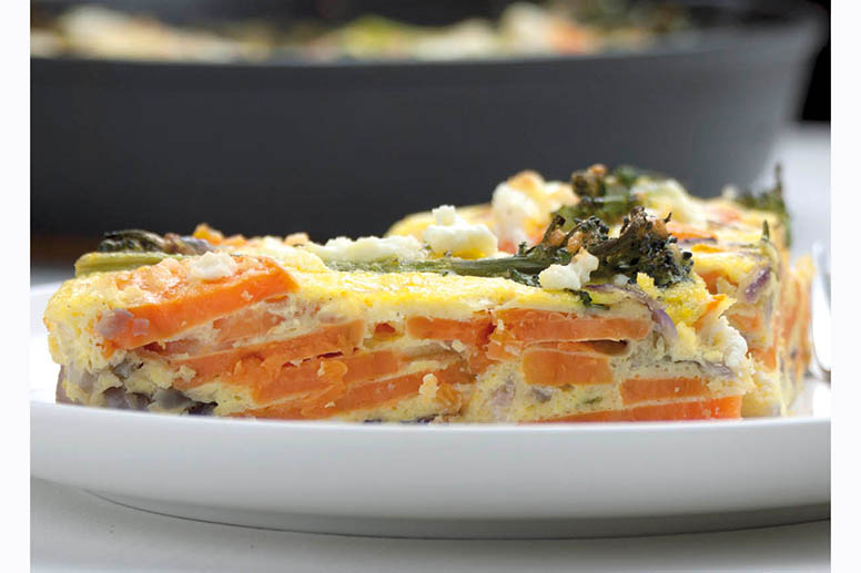 sweet potato frittata
