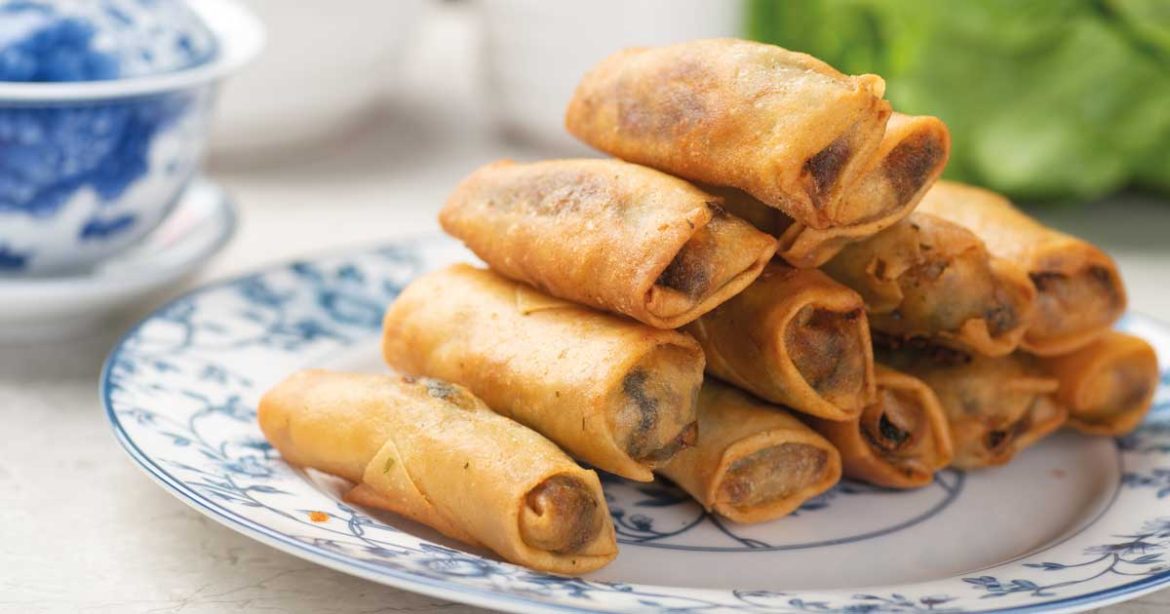 Food news February - spring rolls