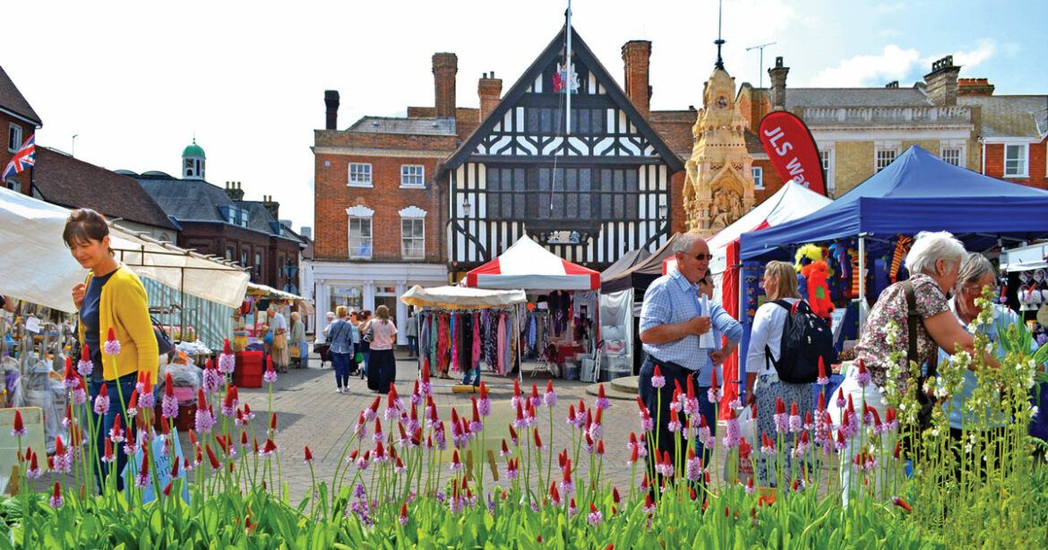 Saffron Walden market square
