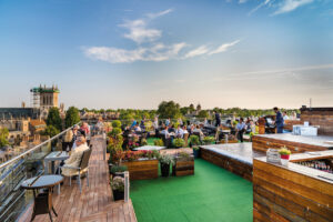 Varsity Six roof terrace